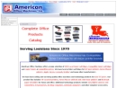 Website Snapshot of AMERICAN OFFICE MACHINES, INC.