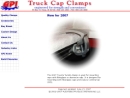Website Snapshot of Api Clamps