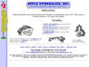 Website Snapshot of Apple Hydraulics, Inc.