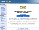 Website Snapshot of APPLIED GIS INC