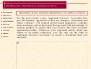 Website Snapshot of Appraisal Services Associates
