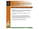 Website Snapshot of April Graphics, Inc.