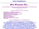 Website Snapshot of A P S Pharmaco
