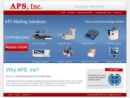 Website Snapshot of APS, INC