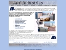Website Snapshot of A P T Industries, Inc.