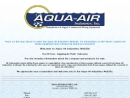 Website Snapshot of AQUA AIR INDUSTRIES INC