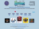 Website Snapshot of Aquarius Silk Screen