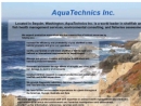 Website Snapshot of Aquatechnics Inc