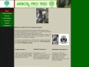 Website Snapshot of ARBOR-PRO TREE EXPERT CO INC