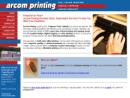 Website Snapshot of Arcom Printing, Copying & Graphics