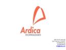 Website Snapshot of Ardica Technologies Inc