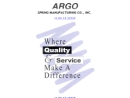 Website Snapshot of Argo Spring & Stamping of Oklahoma