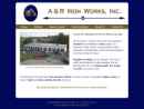 Website Snapshot of A & R Iron Works, Inc.