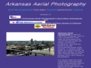 Website Snapshot of Arkansas Aerial Photography