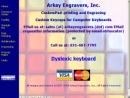 Website Snapshot of ARKAY ENGRAVERS INC