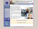 Website Snapshot of Applied Research Laboratories