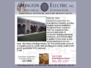 Website Snapshot of ARLINGTON ELECTRIC INC