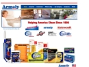 Website Snapshot of Armaly Brands