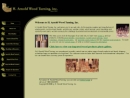 Website Snapshot of Arnold Wood Turning, Inc., H.