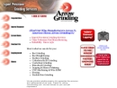 Website Snapshot of Arrow Grinding Co., Inc.
