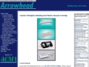 Website Snapshot of Arrowhead Fiberglass Industries, Inc. Div. Of Arrowhead Plastic Engineering, Inc.