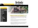 Website Snapshot of ARTISTIC LAWN LANDSCAPING INC