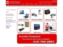 Website Snapshot of ARUNDEL COMPUTERS INC