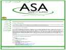 Website Snapshot of ASA Safety Equipment, Inc.
