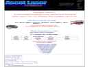Website Snapshot of Ascot Laser