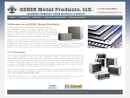 Website Snapshot of ASHER METAL PRODUCTS LLC