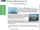 Website Snapshot of RESOURCE MANAGEMENT, INC.