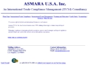 Website Snapshot of ASMARA USA INC
