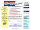 Website Snapshot of Associated Auto Parts