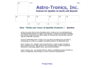 Website Snapshot of ASTRO-TRONICS, INC