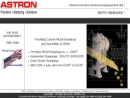 Website Snapshot of Astron, Inc.
