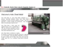 Website Snapshot of Astro Sheet Metal Co.