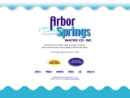 Website Snapshot of Arbor Springs Water Co.