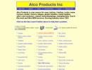 Website Snapshot of ATCO PRODUCTS INC
