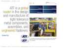 Website Snapshot of ATF Detroit Sales & Engineering