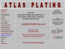 Website Snapshot of Atlas Plating