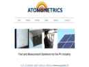 Website Snapshot of ATONOMETRICS INC