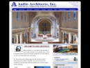Website Snapshot of Audio Architects, Inc.