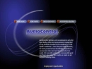 Website Snapshot of Audio Control