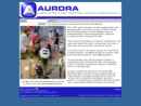 Website Snapshot of Aurora Corp.