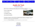 Website Snapshot of Austin Air Tech Corp.