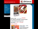 Website Snapshot of Optimal Automatics Corp.