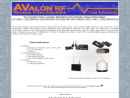 Website Snapshot of AVALON RF INC