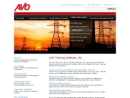 Website Snapshot of AVO   Training Institute
