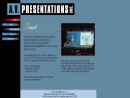Website Snapshot of AV Presentations