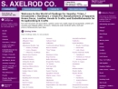 Website Snapshot of Axelrod Co., S.